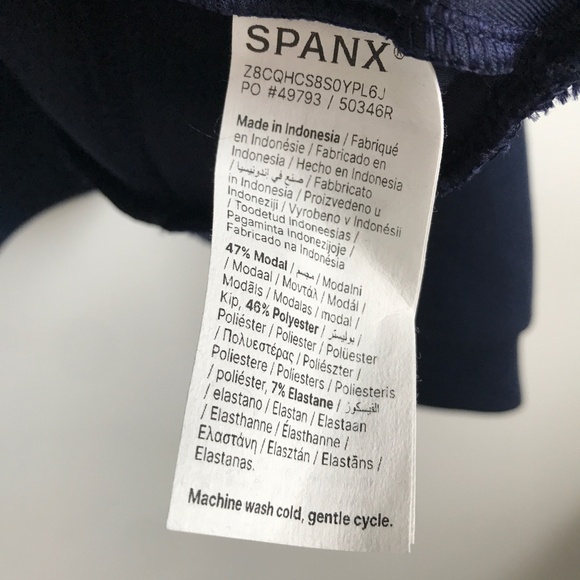 SPANX AirEssential Pullover Top Blue Half Zip Womens 2XT - Picture 11 of 15